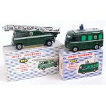 Dinky Toys BBC related boxed diecast group, 3 examples,