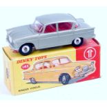 Dinky Toys, 145 Singer Vogue, light metallic green body with red interior,