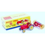 Dinky Toys, 310, Tractor and Hay Rake, comprising of No.300 Massey Harris Tractor and No.