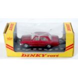 Dinky Toys, 151, Vaxuhall Victor 101, metallic red body, cream interior, spun hubs,