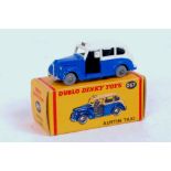 Dublo Dinky Toys, 067, Austin taxi, cream and blue example,