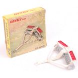 Dinky Toys, 322, Disc Harrow, white and red example,