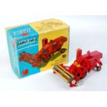 Corgi Toys, 1111, Massey Ferguson 780 Combine Harvester, red body with yellow metal hubs,