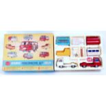 Corgi Toys, Gift Set 24, constructor set, comprising of 2 Commer 3/4 ton cab and chassis units,