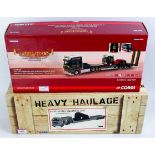 A Corgi Heavy Haulage and Hauliers of Renown 1/50 scale diecast group to include No.