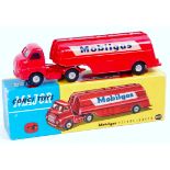 Corgi Toys Major, 1110 Bedford S tanker, 'Mobilgas', red/white, smooth hubs, with card protector,