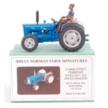 Brian Norman Farm Miniatures, 1/32nd scale white metal and resin model of a Fordson Super Dexta, No.