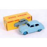 Dinky Toys, 161 Austin Somerset saloon, pale blue body with blue hubs,