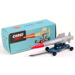 Corgi Toys, 350, Thunderbird guided missile on assembly trolley,