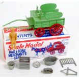 Debo Toys, Limited Edition Model of a Rag and Bone Merchants Cart, missing horse,