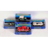 Scalextric 1/32nd scale cased Slot Car Group, 4 examples,