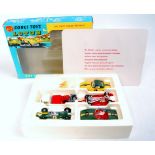 Corgi Toys, Gift Set 37, Lotus Racing Team, comprising of 490 VW breakdown truck, red trailer,