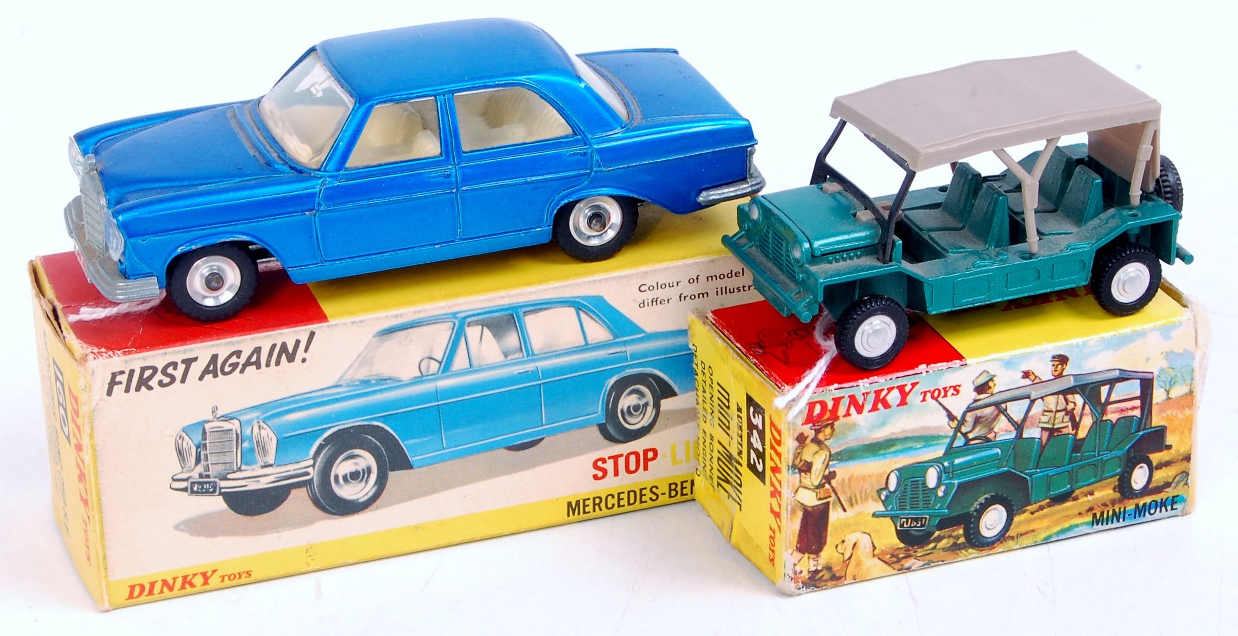 Dinky Toys Boxed and Playworn Group, 2 examples, to include No.