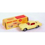 Dinky Toys, 185 Alfa Romeo 1900 Super Sprint, lemon yellow body with red interior,