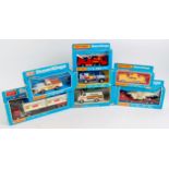 7 various boxed Matchbox Kingsize diecast vehicles all in original blue window boxes,