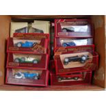 28 various boxes as issued Matchbox Models of Yesteryear all issued in the original red window