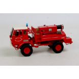 MVI of France, resin and white metal kit built model of a Brimont ETR 4x4 Fire Appliance,
