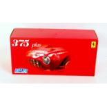 BBR Models 1/18th scale model of a Ferrari 375 Plus, finished in red with Racing Number 4,