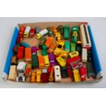 A tray of mixed playworn and loose Matchbox 1/75 series, Kingsize,