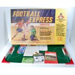 A boxed Subbuteo Football Express table top playing pitch sold with various Subbuteo ephemera and