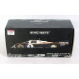 Minichamps 1/18th scale model of a Porsche 956L, 24H Le Mans 1982, 1st place,