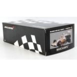 Minichamps 1/18th scale diecast model of a Mclaren Ford M23 Yardley, J.