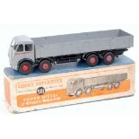 Dinky Toys, 501 Foden Diesel 8-wheel Wagon, 1st type cab, grey cab and back, red side flash,