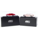 ATC "A Top Collector" 1/43rd scale High Quality Resin Rolls Royce Group, 2 cased and boxed examples,