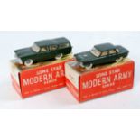 Lone Star Modern Army Series, 2 boxed examples, to include Rambler Station Wagon,