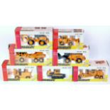 Joal Compact Construction Diecast Group, 7 boxed examples, to include Volvo L160 Loader,
