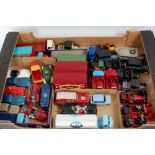 36 various loose play worn vintage and modern issue Corgi Toys diecasts, to include Batmobile,