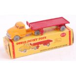 Dublo Dinky Toys 072 Bedford articulated flat truck,