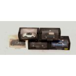 Minichamps 1/43rd scale boxed diecast group, 5 examples, to include Bentley Continental T,