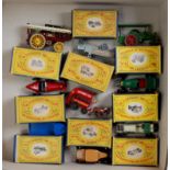 9 various Matchbox Models of Yesteryear Series 1 Diecast,