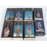 8 various boxed as issued Fort Royal Review of Worcester 120mm resin super scale figure kits to