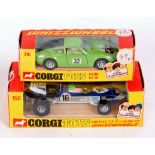 Corgi Toys Whizzwheels Boxed Diecast Group, 2 examples to include No.