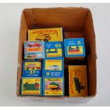 9 various boxed Matchbox 1/75 series and Superfast diecast to include No. 11 Jumbo crane, No.