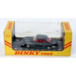 French Dinky Toys, 524 Panhard 24CT, metallic grey body with red interior,