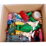 A collection of diecast and plastic Thunderbirds toys and models (G)