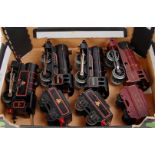 A small tray of Hornby postwar c/w locos including 1949-54 LMS 501 loco No.