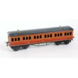 1926-39 Hornby Metropolitan Coach C 1st class, a few small scratches and marks to sides and roof,