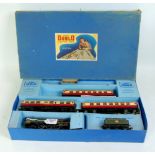 H-Dublo EDP12 Duchess of Montrose with two D12 coaches pass set, gloss loco and tender, no track,