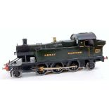 Kit or scratch built GWR 12v DC 3 rail small Prairie 2-6-2 tank loco No.