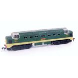 H-Dublo Co-Co diesel loco Crepello converted to 3-rail,