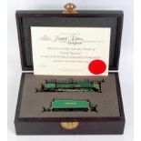Bachmann Presentation Model of a southern malachite green 850 'Lord Nelson' engine and tender in