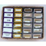 24 Dapol goods wagons, various types, some duplication (M,