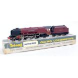 A Wrenn W2226 Maroon Stanier Coronation 4-6-2 No 46245 City of London, Packer No 6 on box (VG,