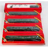 Hornby 00 Gauge Southern Region Boxed Locomotive and Rolling Stock, 5 examples,