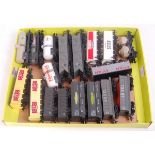 18 Hornby Acho wagons, all with Dublo couplings, 2x 7132 Bierre 33, 2x 7082 goods, 2x 709 Simotra,