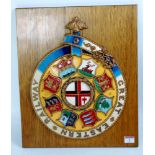 A reproduction Great Eastern Railway plaque,